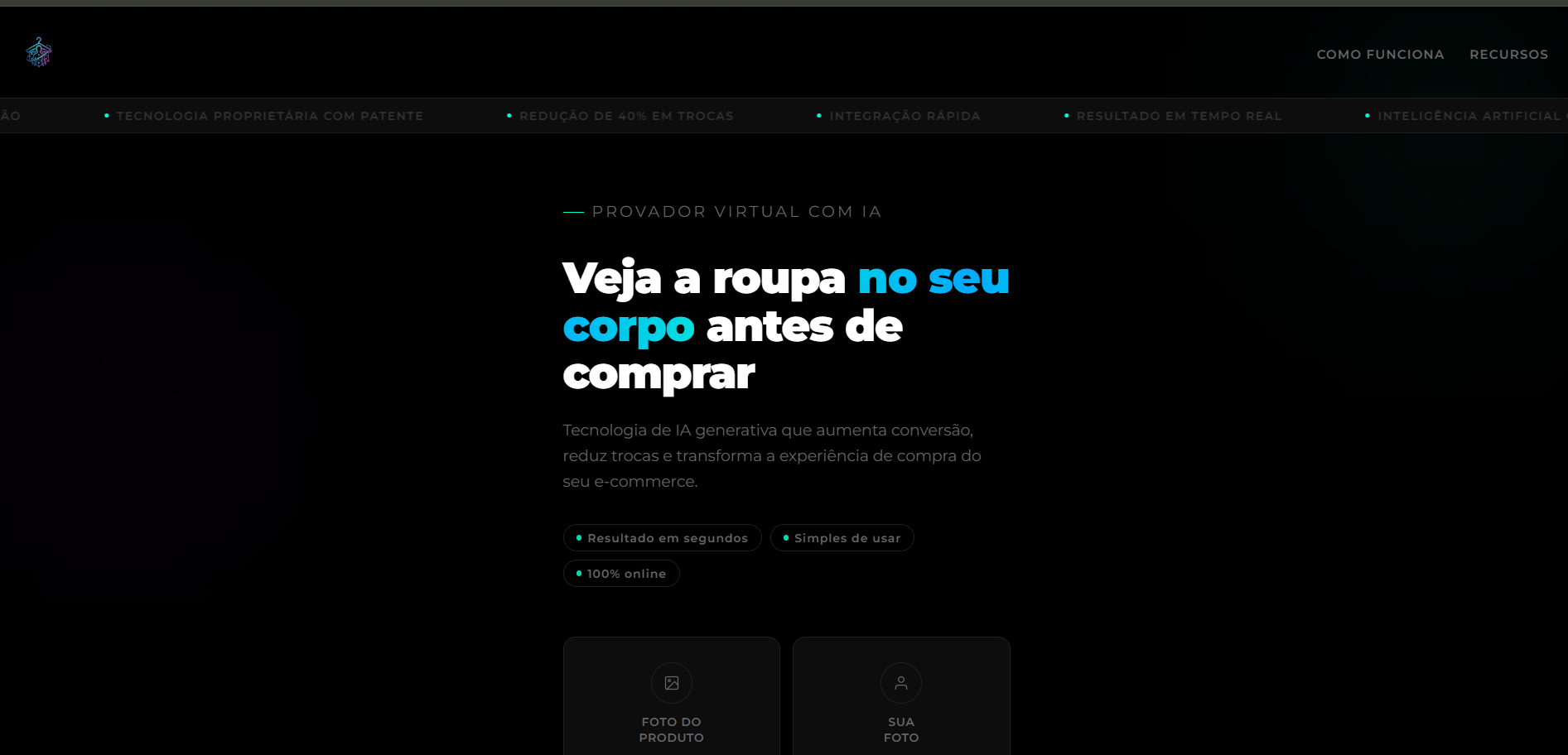 Dresynai &mdash; Provador Virtual com IA