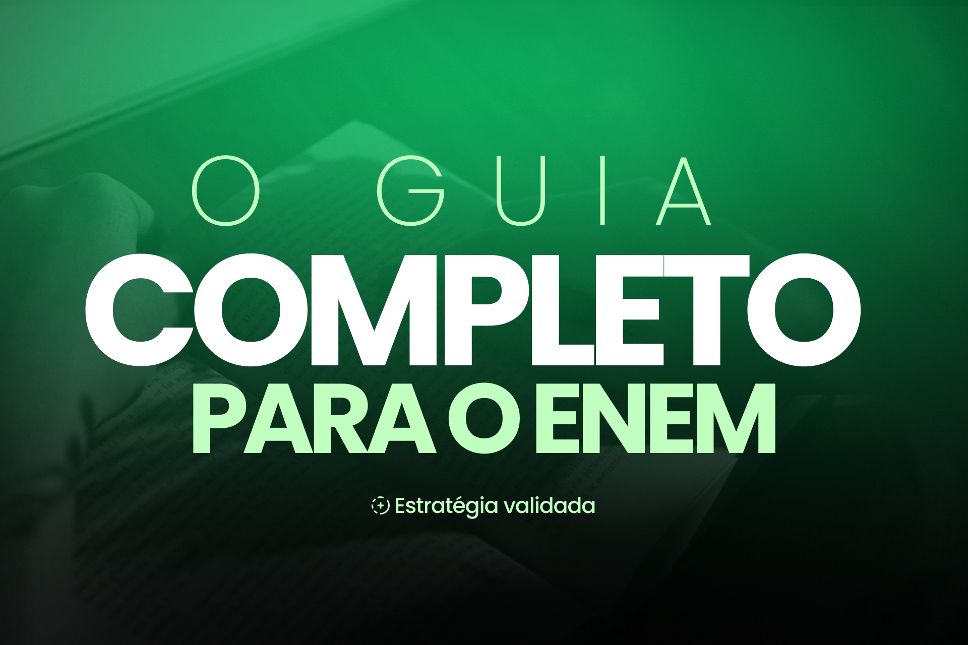Capa do Guia COMPLETO Para o ENEM